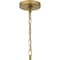 Quoizel Sunday Chandelier 6 Lights Aged Brass SDY5028AB - alternate 6